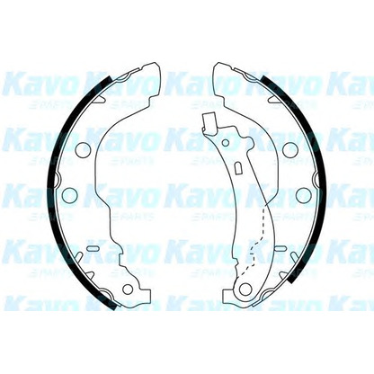 Foto Kit ganasce freno KAVO PARTS BS7424