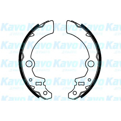 Фото Комплект тормозных колодок KAVO PARTS BS8917