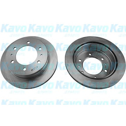 Фото Тормозной диск KAVO PARTS BR6752