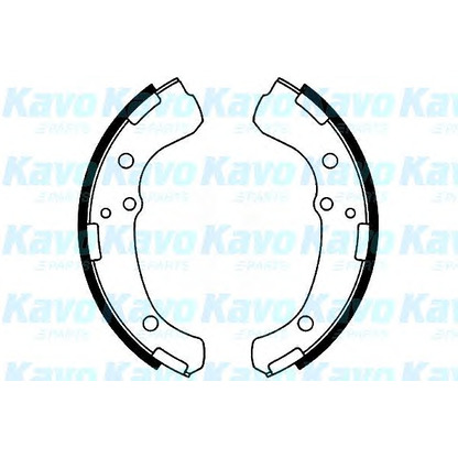 Foto Bremsbackensatz KAVO PARTS BS9938