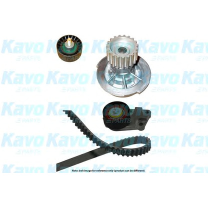 Photo Water Pump & Timing Belt Kit KAVO PARTS DKW1007