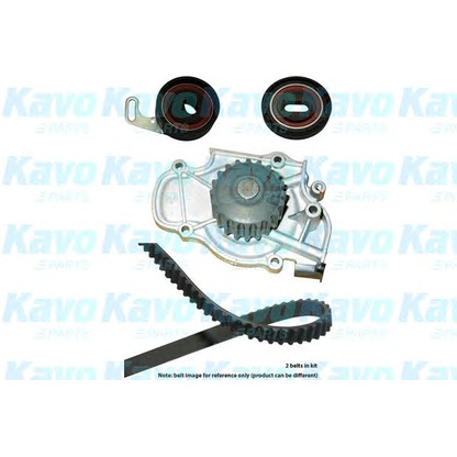 Фото Водяной насос + комплект зубчатого ремня KAVO PARTS DKW2003