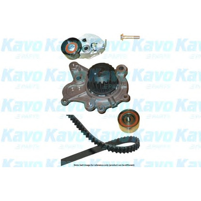 Foto Bomba de agua + kit correa distribución KAVO PARTS DKW3002