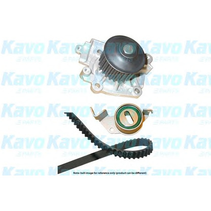 Foto Bomba de agua + kit correa distribución KAVO PARTS DKW5502