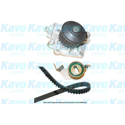 Photo Water Pump & Timing Belt Kit KAVO PARTS DKW5502