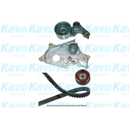 Photo Pompe à eau + kit de courroie de distribution KAVO PARTS DKW9004