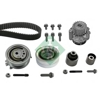 Photo Water Pump & Timing Belt Kit INA 530055031