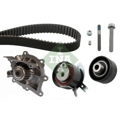 Photo Water Pump & Timing Belt Kit INA 530048930