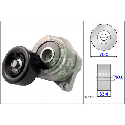 Foto Brazo tensor, correa poli V INA 534049310