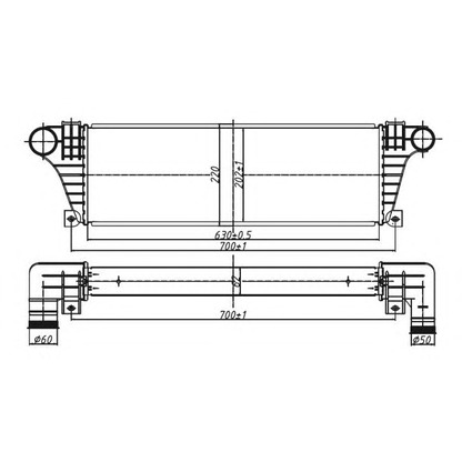 Photo Intercooler, charger NRF 30097