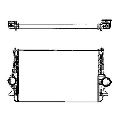 Photo Intercooler, charger NRF 30166