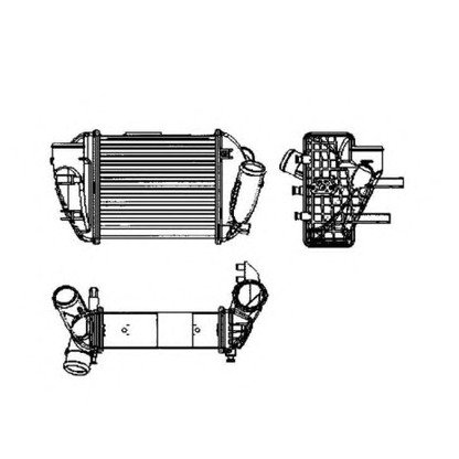 Photo Intercooler, charger NRF 30755