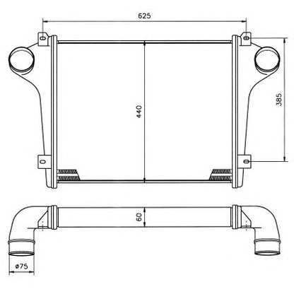 Foto Intercooler NRF 30811