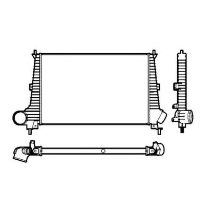 Photo Intercooler, charger NRF 30845