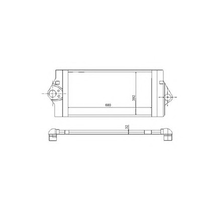 Photo Intercooler, charger NRF 30893