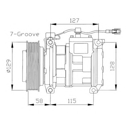 Foto Compressore, Climatizzatore NRF 32094G