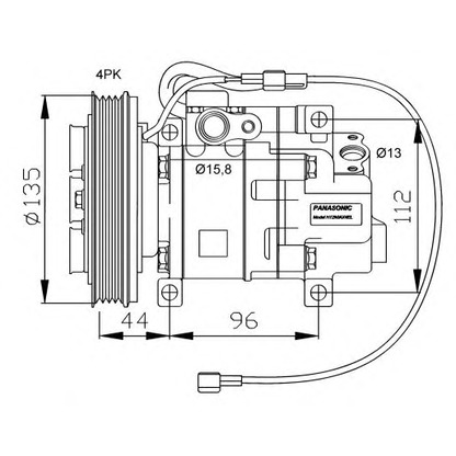 Photo Compresseur, climatisation NRF 32095G