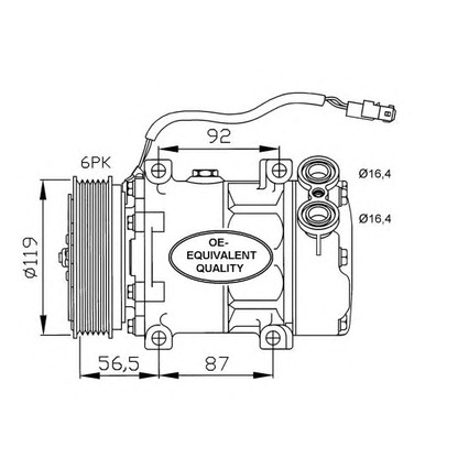 Foto Kompressor, Klimaanlage NRF 32278