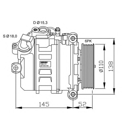 Foto Compressore, Climatizzatore NRF 32435G