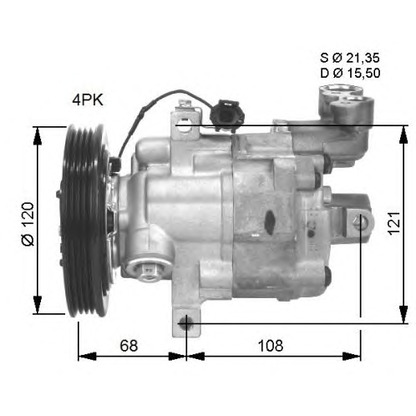 Foto Compressore, Climatizzatore NRF 32461G