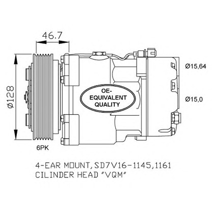 Foto Kompressor, Klimaanlage NRF 32489