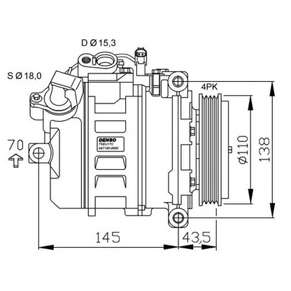 Foto Compressore, Climatizzatore NRF 32520G