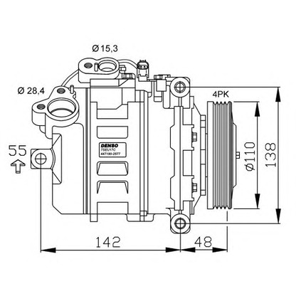 Foto Kompressor, Klimaanlage NRF 32531G