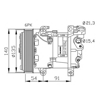 Foto Compressore, Climatizzatore NRF 32690G