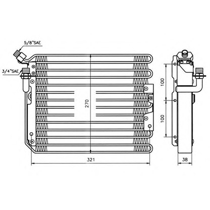 Foto Condensatore, Climatizzatore NRF 35037