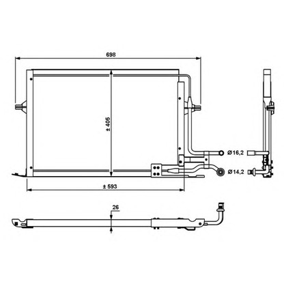 Foto Condensatore, Climatizzatore NRF 35139