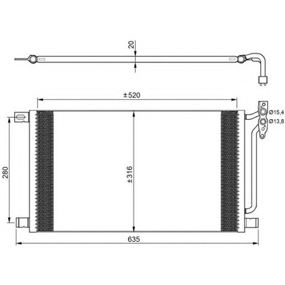 Photo Condenser, air conditioning NRF 35225