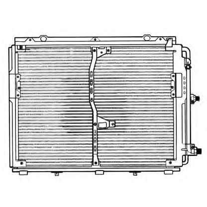 Foto Kondensator, Klimaanlage NRF 35229