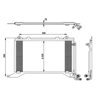 Foto Condensador, aire acondicionado NRF 35245