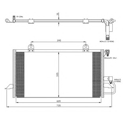 Foto Condensatore, Climatizzatore NRF 35248