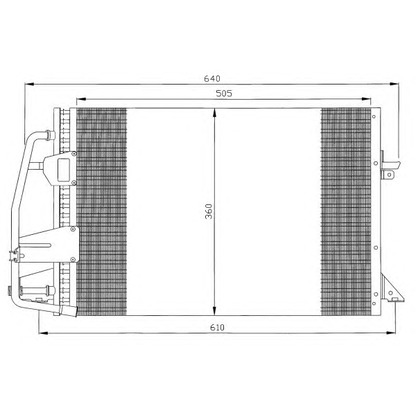 Photo Condenser, air conditioning NRF 35251