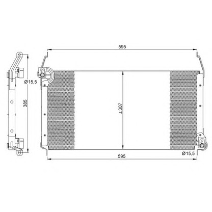 Photo Condenser, air conditioning NRF 35259