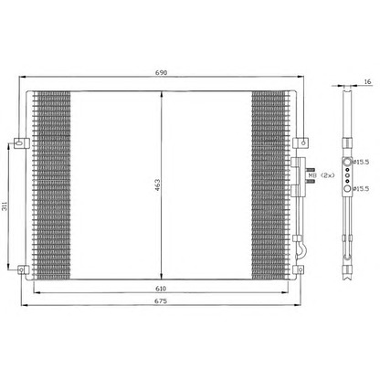 Foto Condensatore, Climatizzatore NRF 35275