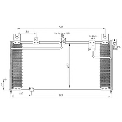 Foto Condensatore, Climatizzatore NRF 35287