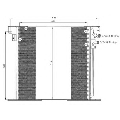 Foto Condensatore, Climatizzatore NRF 35305