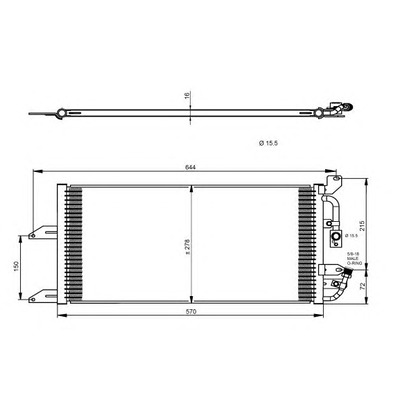 Foto Condensador, aire acondicionado NRF 35335