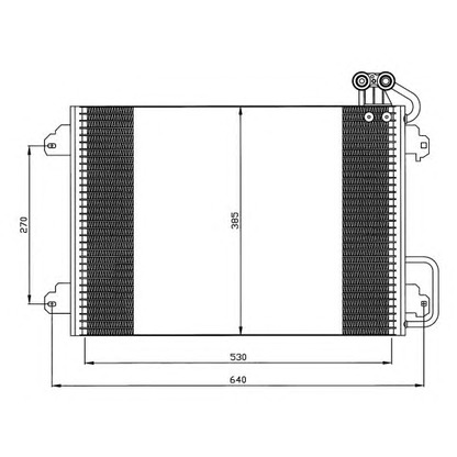 Foto Kondensator, Klimaanlage NRF 35340