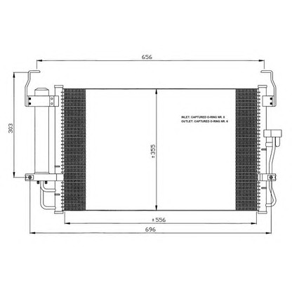 Photo Condenser, air conditioning NRF 35474