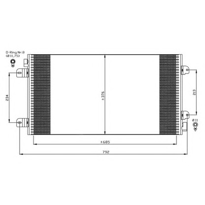 Photo Condenser, air conditioning NRF 35485