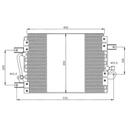 Foto Condensador, aire acondicionado NRF 35506