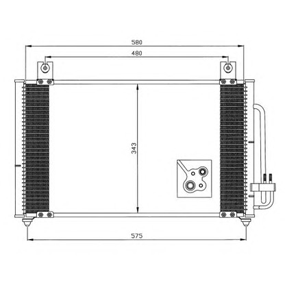 Photo Condenseur, climatisation NRF 35511