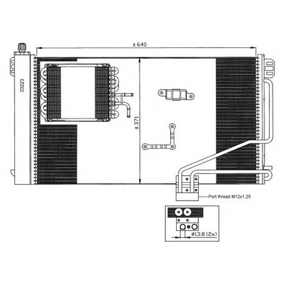 Photo Condenser, air conditioning NRF 35536