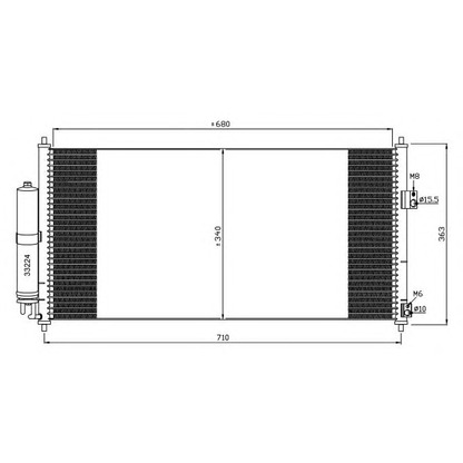 Foto Condensatore, Climatizzatore NRF 35565