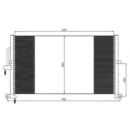 Photo Condenser, air conditioning NRF 35603