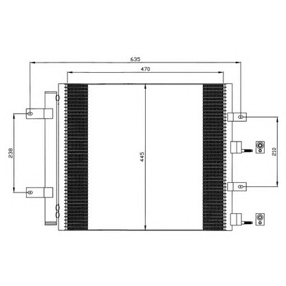 Photo Condenser, air conditioning NRF 35604