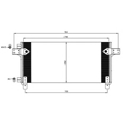 Photo Condenser, air conditioning NRF 35620